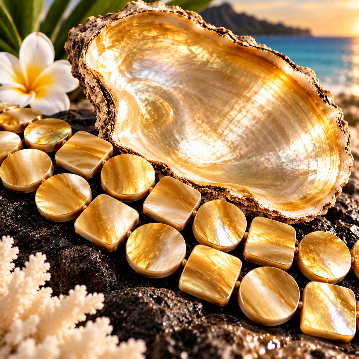 Golden Lip Oyster Shell (Australia)